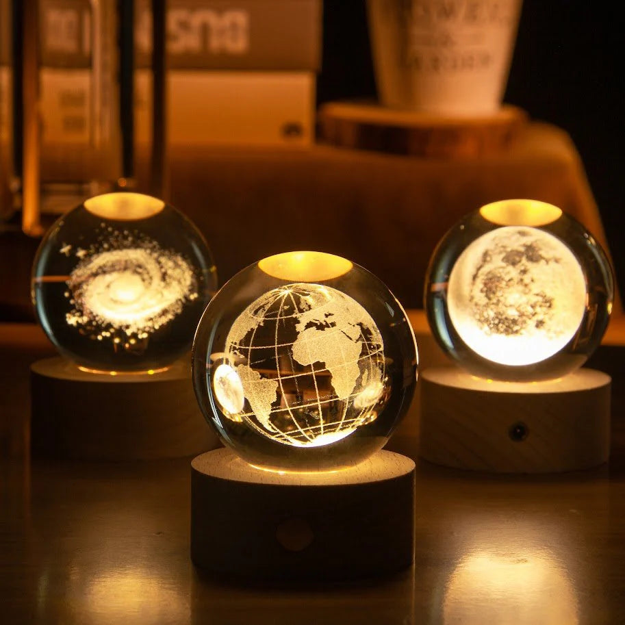 3D Planet Sphere Lamp